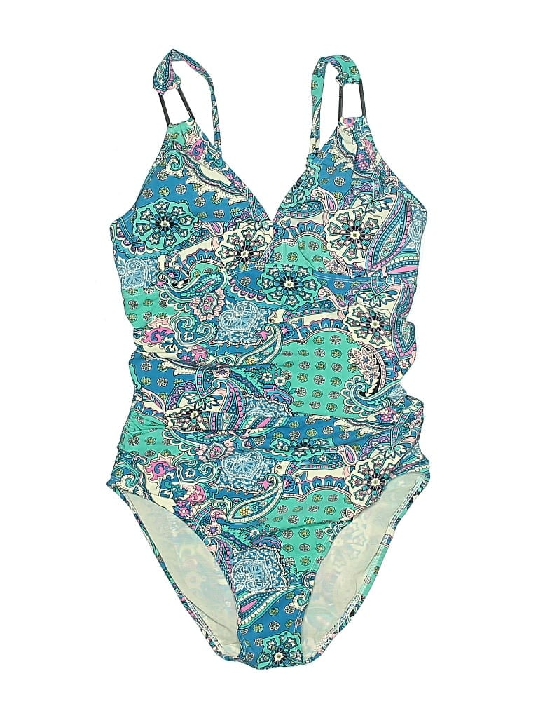Pre-owned Assets One Piece Swimsuit In Blue