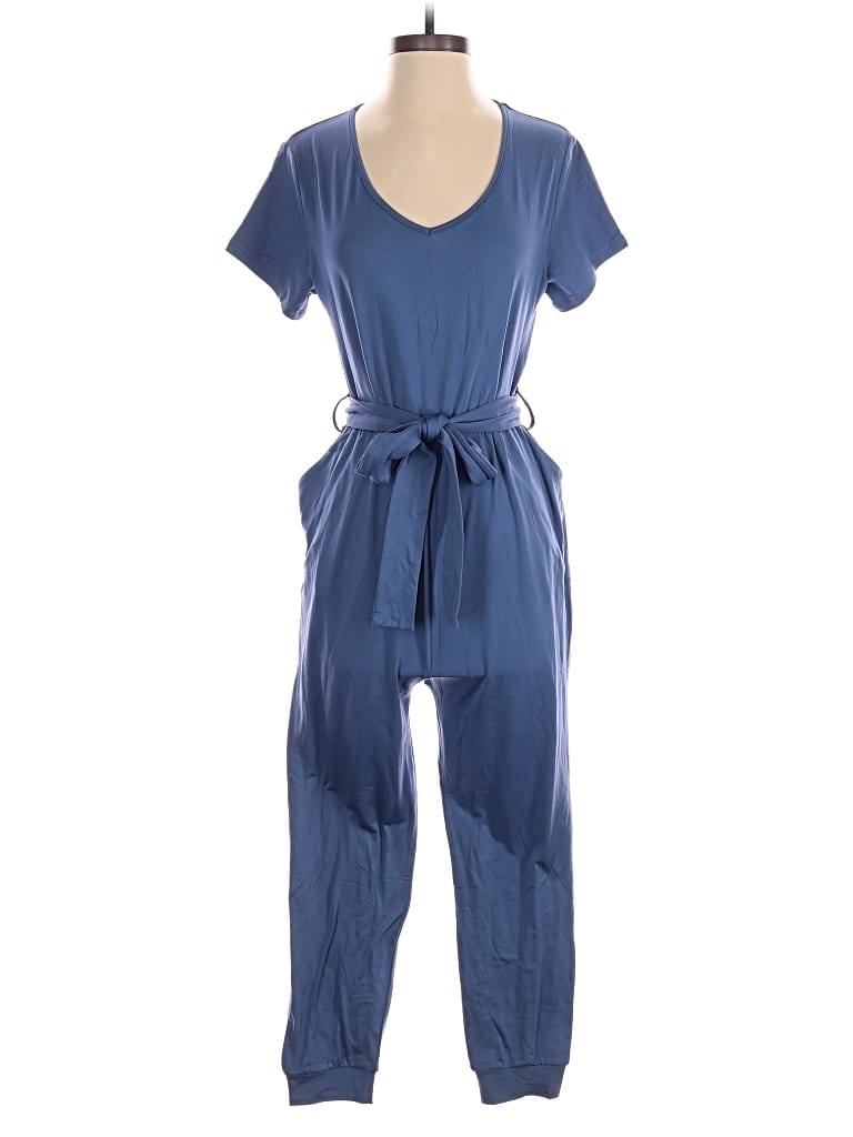 Bailey's Blossoms Jumpsuit In Blue