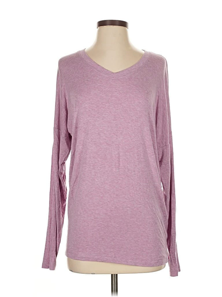 Pre-owned Cabi Long Sleeve T-shirt In Purple