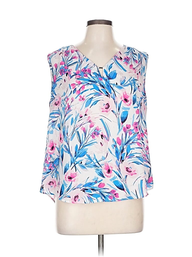 KASPER Pre-owned Sleeveless Blouse In White