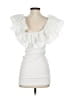 Zara White Cocktail Dress Size S - photo 2