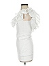 Zara White Cocktail Dress Size S - photo 5