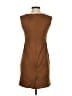 Drew Solid Brown Casual Dress Size 2 - photo 2