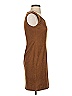Drew Solid Brown Casual Dress Size 2 - photo 4