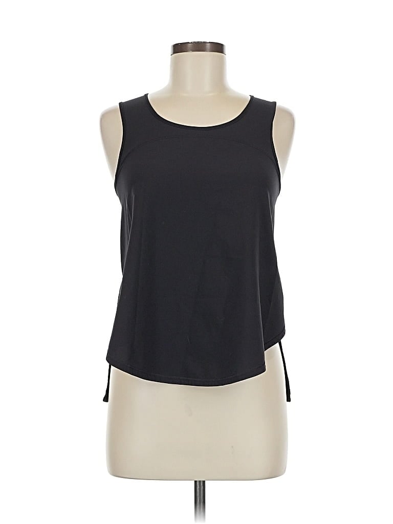 Pre-owned Lululemon Athletica Sleeveless T-shirt In Black