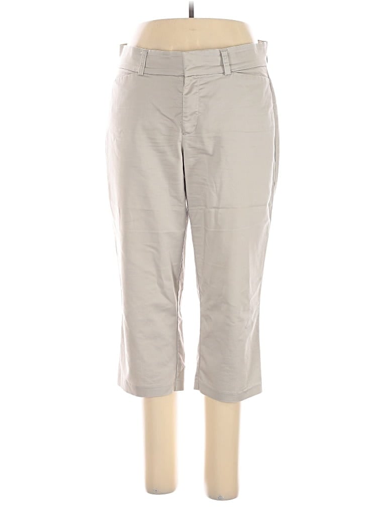 Pre-owned Dockers Khaki Pant In Gray