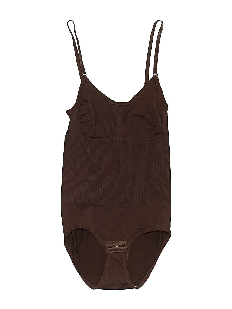Pre-owned Unbranded Bodysuit In Brown