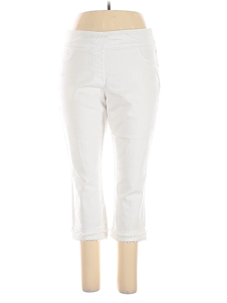 Pre-owned Ruby Rd. Casual Pants In White