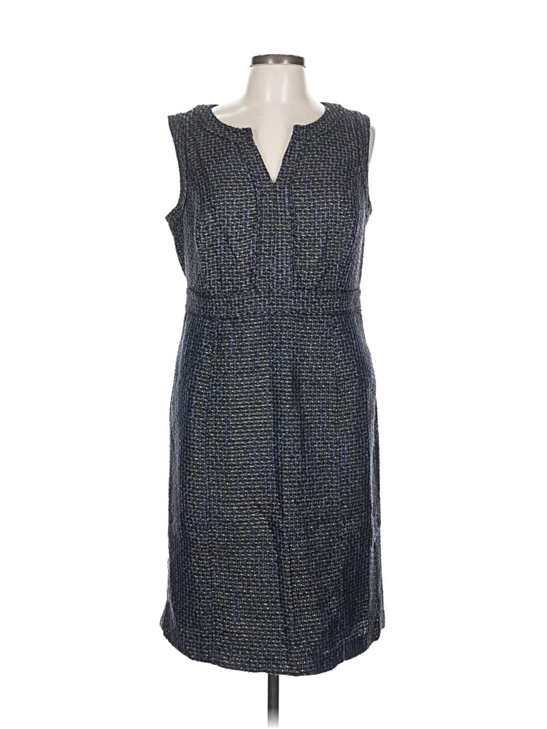Pre-owned Liz Claiborne Casual Dress In Black