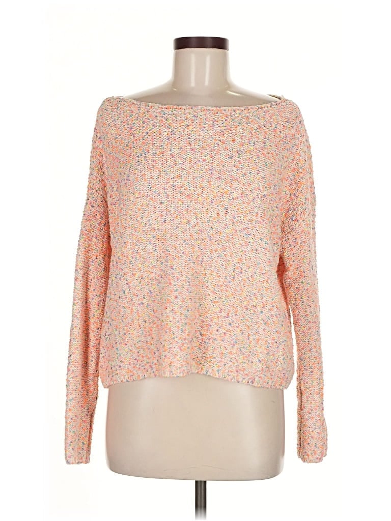 LOU & GREY Pre-owned Pullover Sweater In Orange