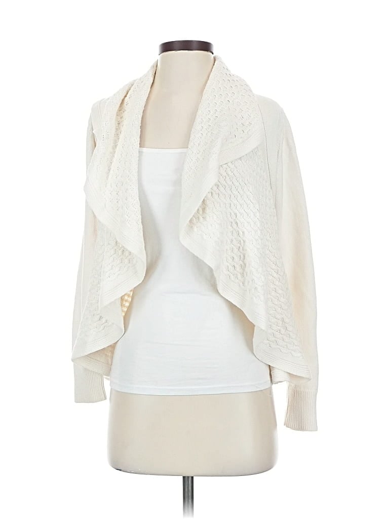 Click to view more detailed imagery on our partner's website Pre-owned G.h. Bass & Co. Cardigan Sweater In White