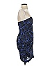 BCBGeneration 100% Polyester Graphic Blue Cocktail Dress Size 2 - photo 4