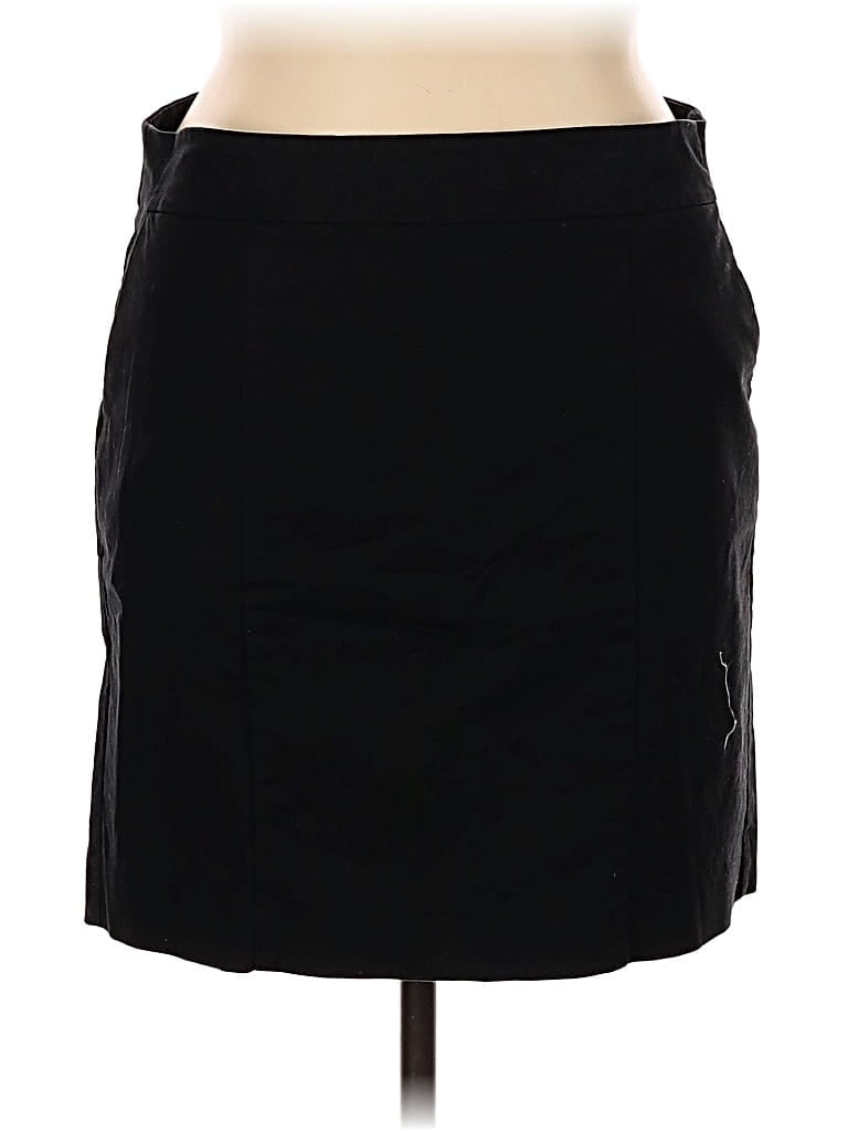 Pre-owned Ann Taylor Factory Casual Skirt In Black