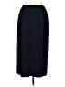 Rene Lezard Solid Blue Wool Skirt Size EU 44 / US 14 - photo 1