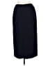 Rene Lezard Solid Blue Wool Skirt Size EU 44 / US 14 - photo 2