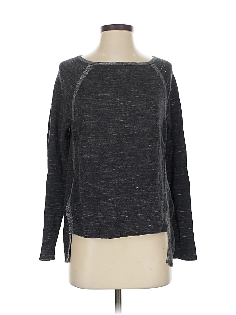 Pre-owned Lou & Grey Pullover Sweater In Gray