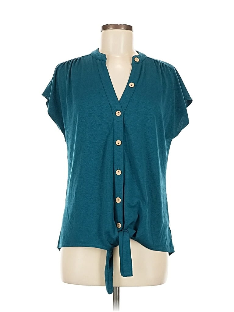 Pre-owned Fortune + Ivy Cardigan Sweater In Blue