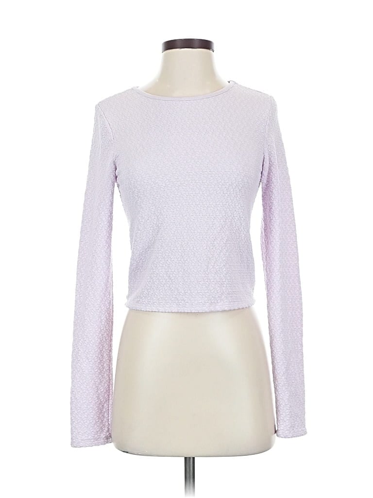 Pre-owned Aerie Pullover Sweater In Purple