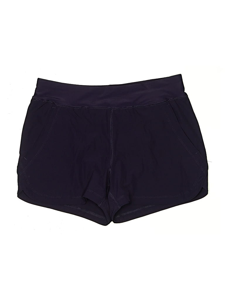 Pre-owned Lands' End Athletic Shorts In Purple