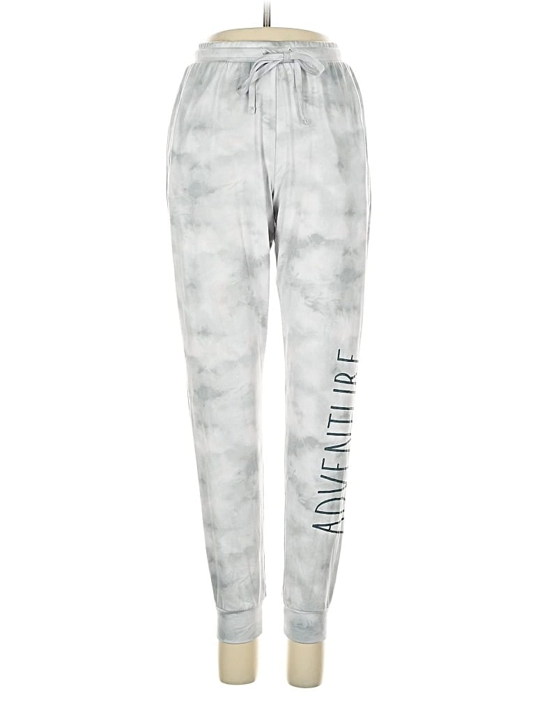 Pre-owned Rae Dunn Sweatpants In Gray