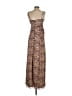 Majorelle 100% Polyester Brown Pink Casual Dress Size XS - photo 2