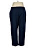 Ellen Tracy Solid Blue Active Pants Size 14 - photo 2