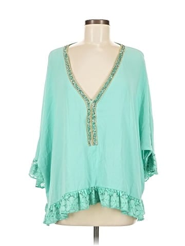 Casting 3/4 Sleeve Blouse (view 1)