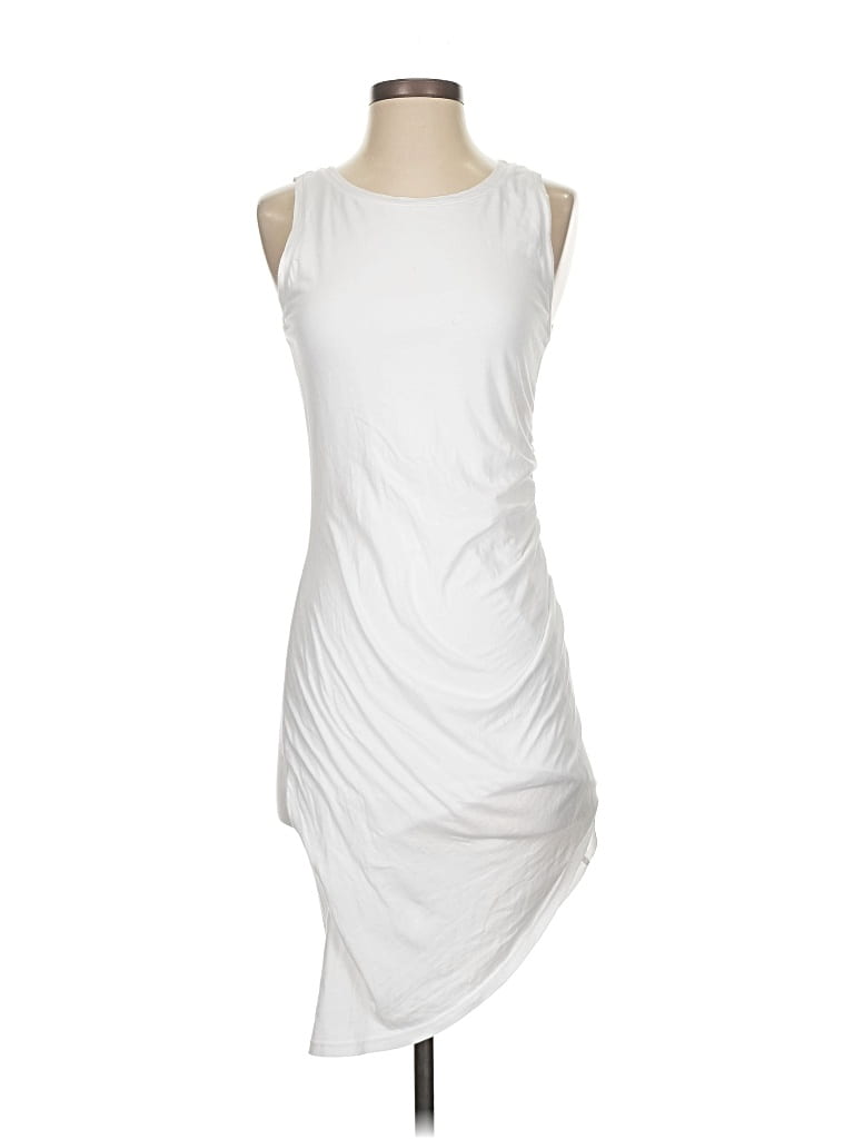 Pre-owned Bobi Cocktail Dress In White