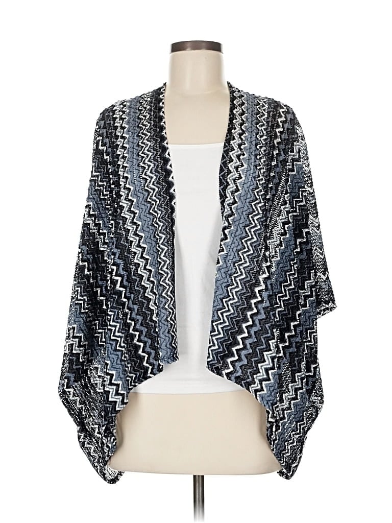 Pre-owned Unbranded Kimono In Blue