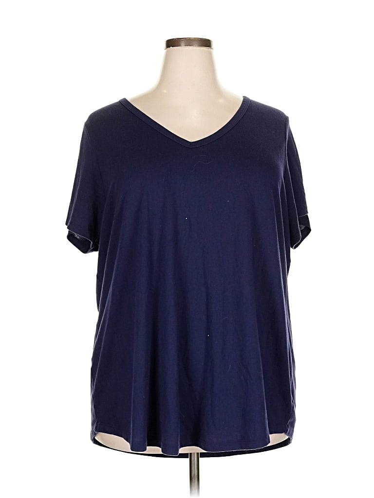 Pre-owned Torrid Short Sleeve T-shirt In Blue