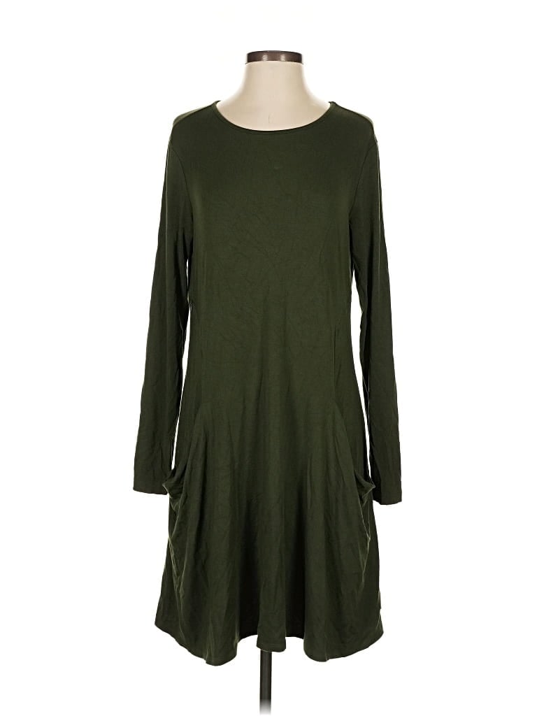 Pre-owned Betabrand Casual Dress In Green