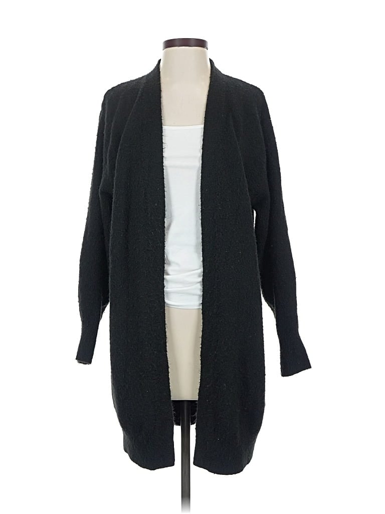 Pre-owned H&m Cardigan Sweater In Black