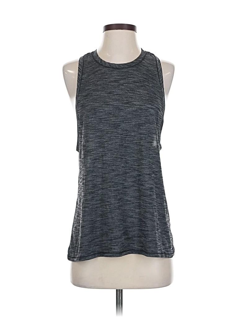 Pre-owned Lululemon Athletica Active Tank Top In Black