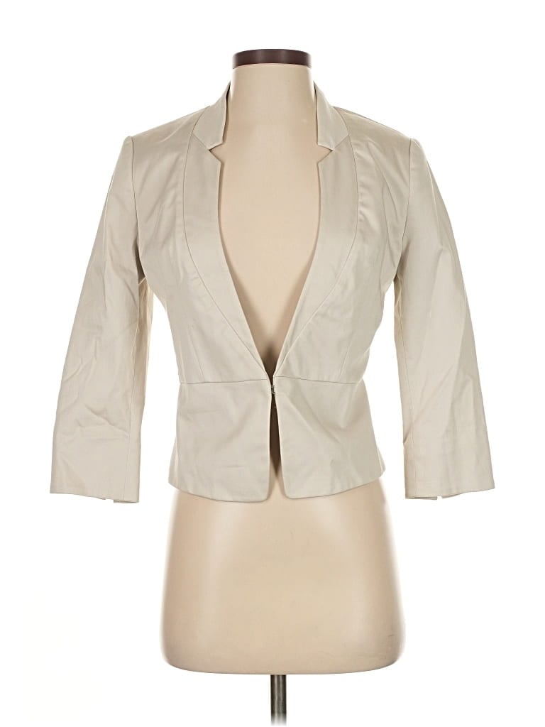 Pre-owned Express Blazer Jacket In White