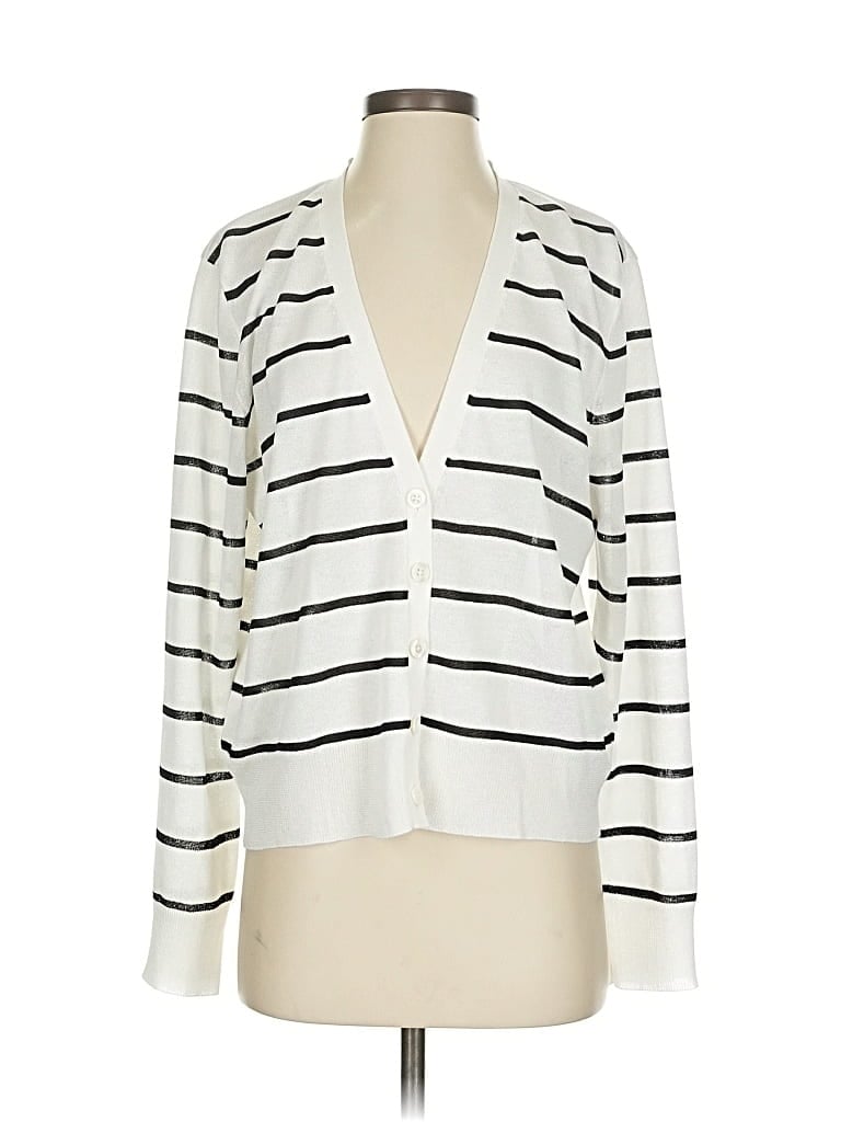 Pre-owned Kobi Halperin Cardigan Sweater In White