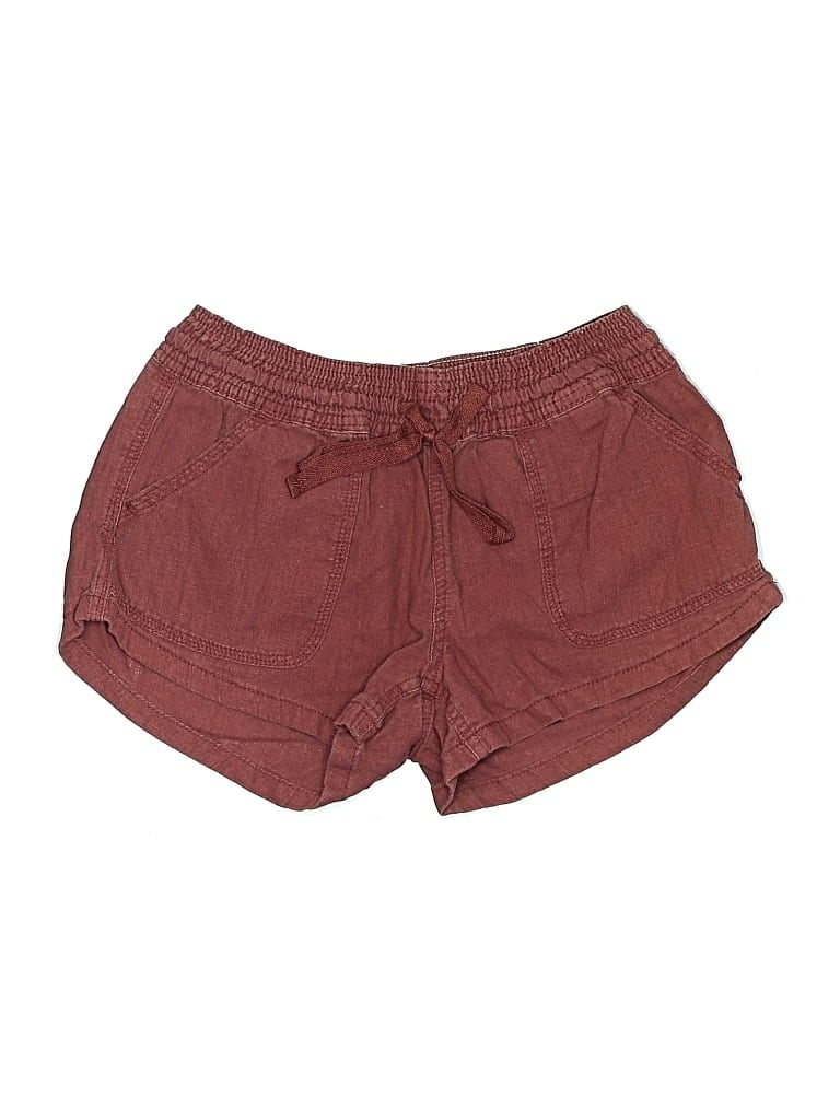 Pre-owned Altar'd State Shorts In Burgundy