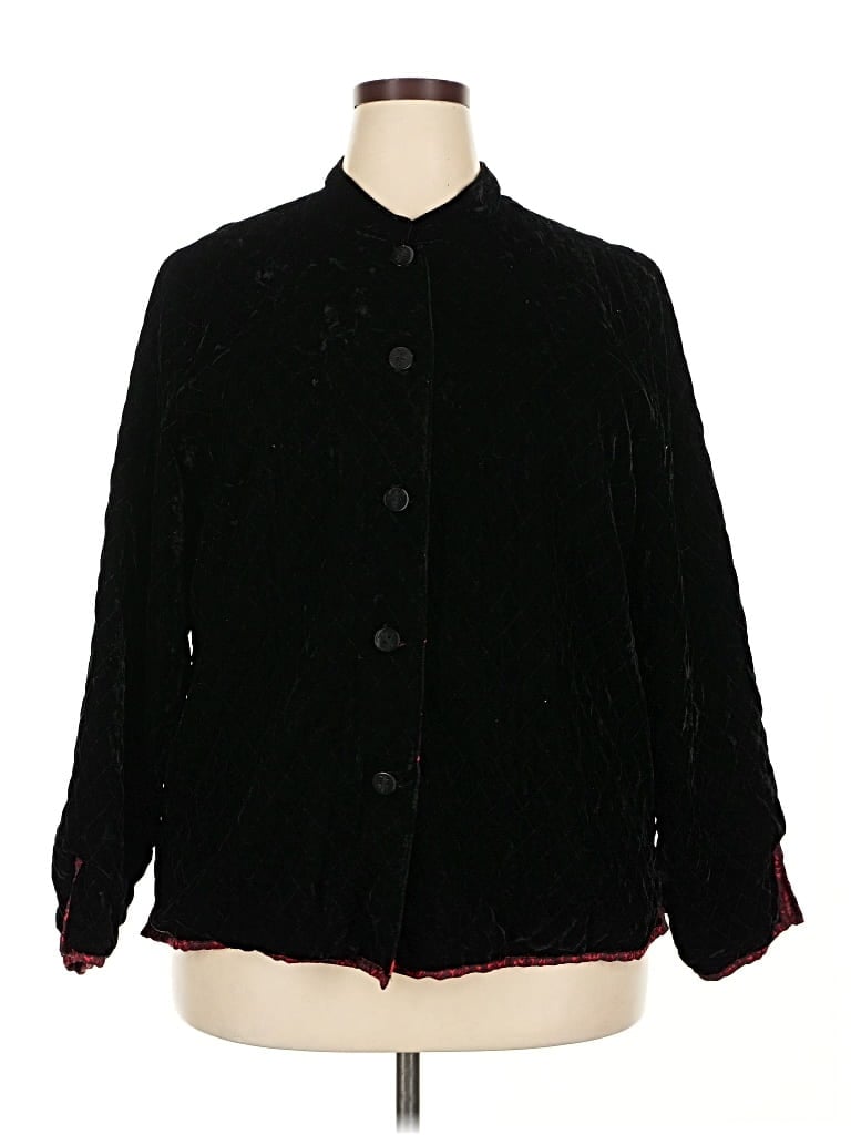 Pre-owned Ruby Rd. Cardigan Sweater In Black