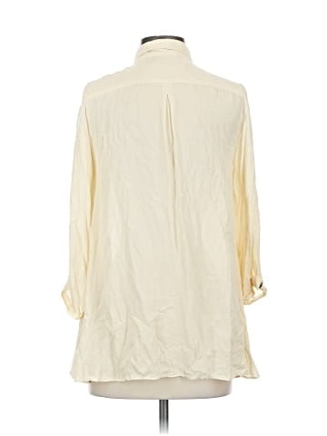 MYNE 3/4 Sleeve Silk Top (view 2)