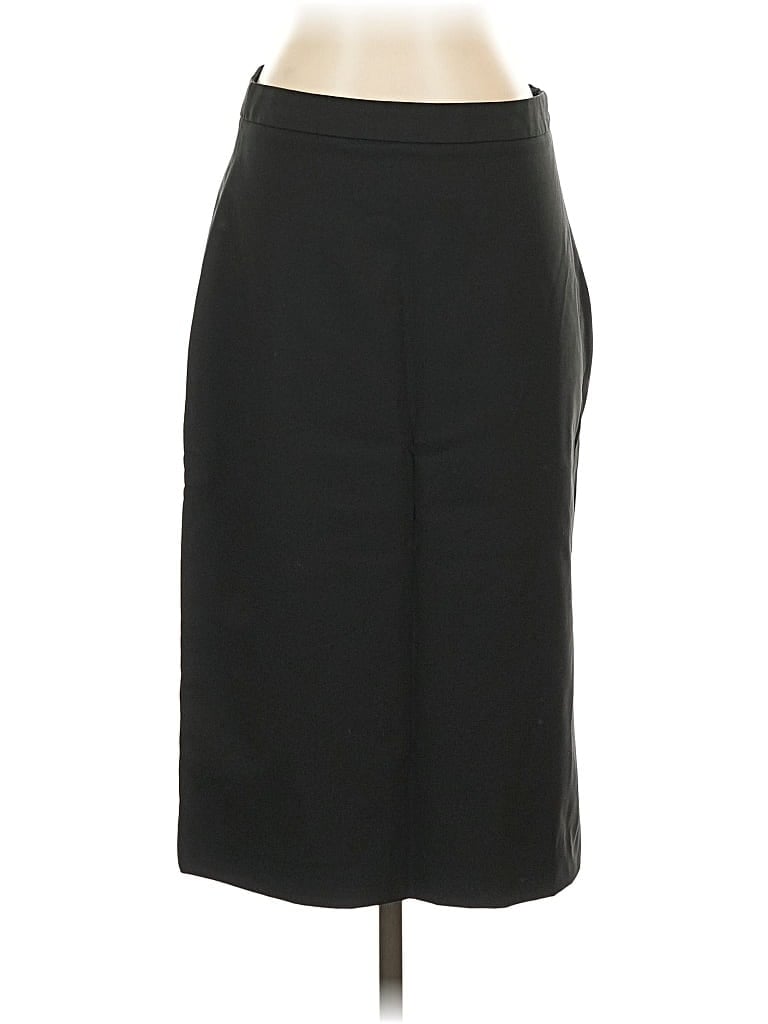 Click to view more detailed imagery on our partner's website Pre-owned Banana Republic Wool Skirt In Black
