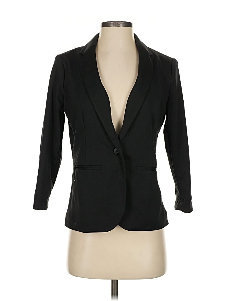 Pre-owned Lc Lauren Conrad Blazer Jacket In Black