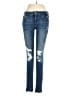DL1961 Hearts Blue Jeans Size 28 waist - photo 1