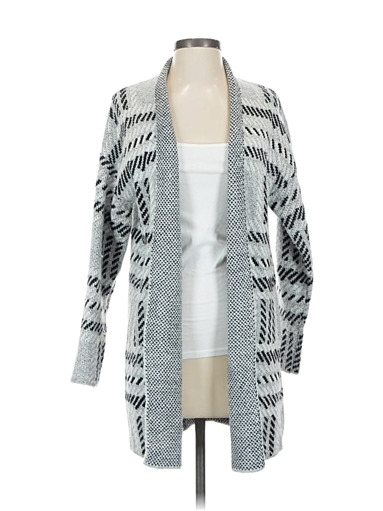 DÉBUT Pre-owned Cardigan Sweater In Gray