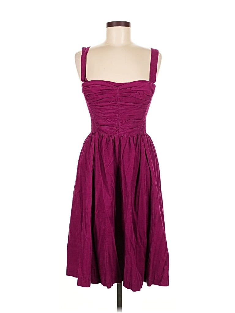 Pre-owned Hd In Paris Cocktail Dress In Burgundy