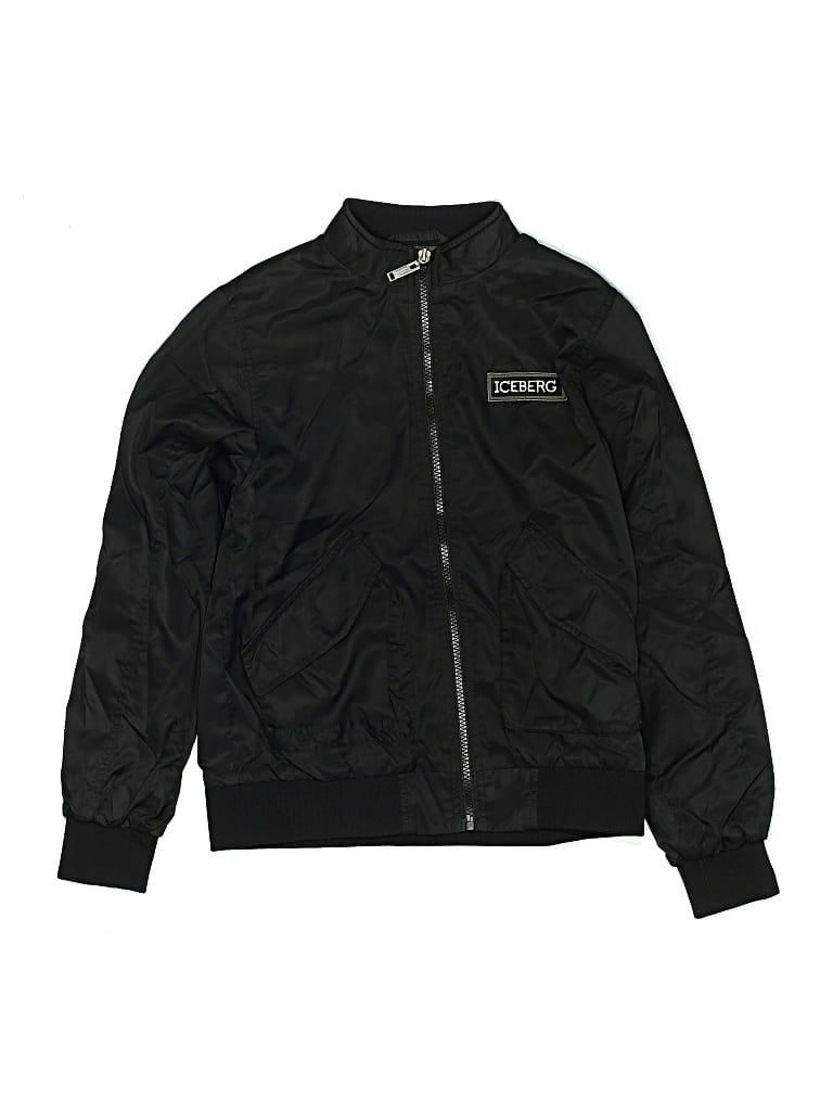 Pre-owned Assorted Brands Kids' Track Jacket In Black
