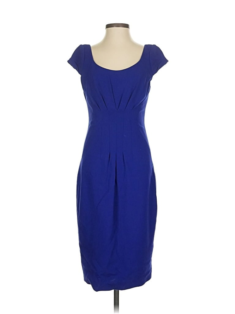 Click to view more detailed imagery on our partner's website Pre-owned Elie Tahari Cocktail Dress In Blue