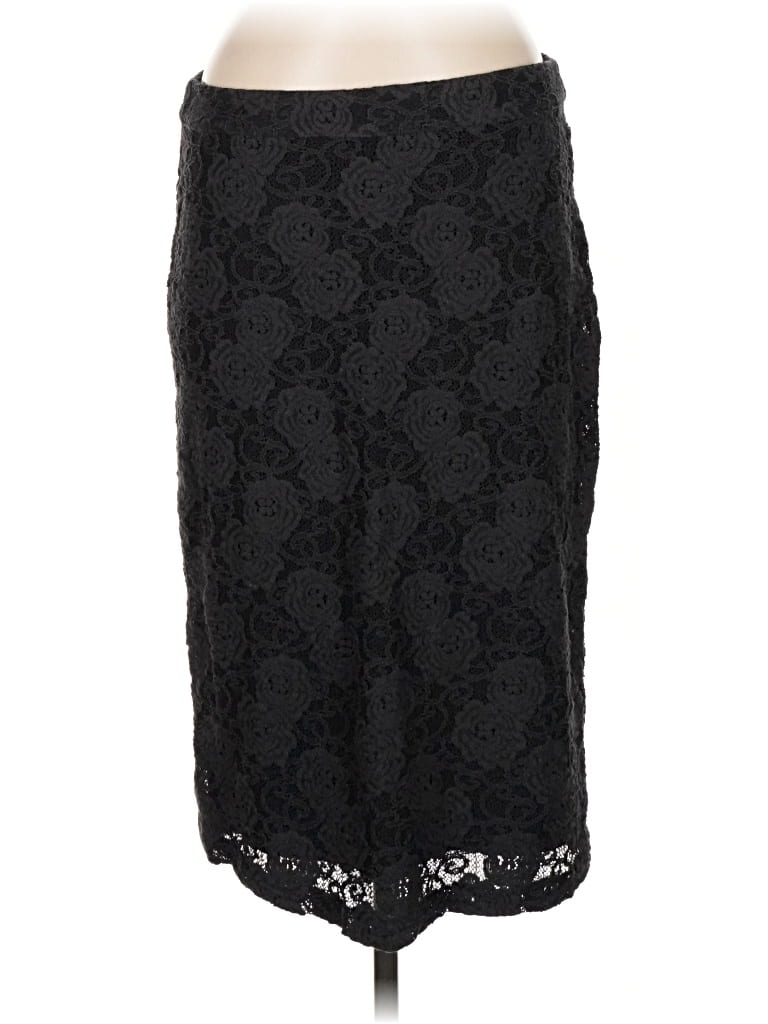 Pre-owned Maeve Formal Skirt In Black