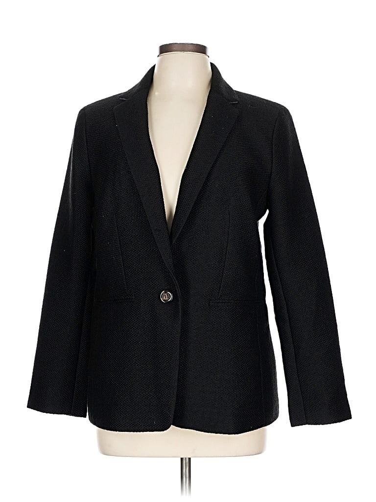 Pre-owned Ann Taylor Blazer Jacket In Black