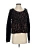 Plenty By Tracy Reese Floral Black Pullover Sweater Size S - photo 1