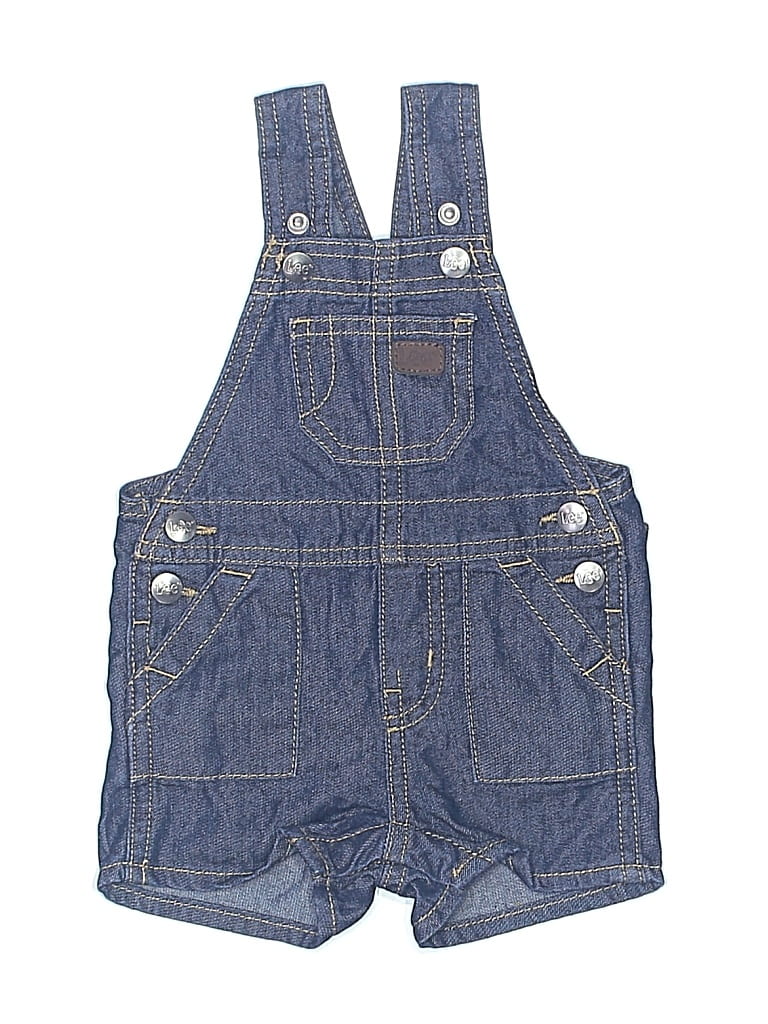 Click to view more detailed imagery on our partner's website Pre-owned Lee Babies' Overall Shorts In Blue