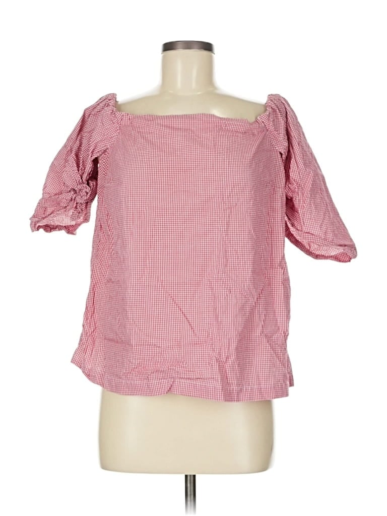 BANANA REPUBLIC Pre-owned 3/4 Sleeve Blouse In Pink